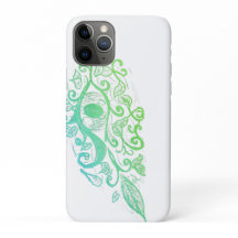 Floral eye phone case