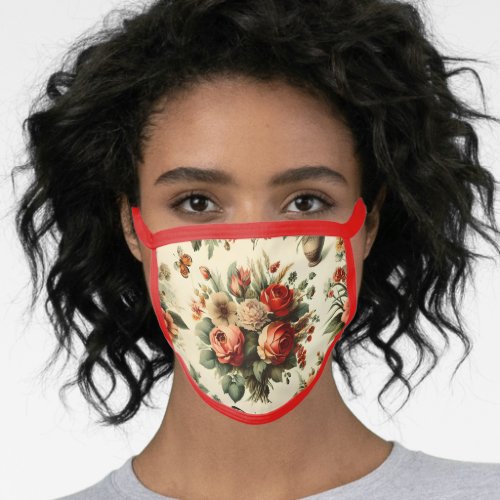  Floral  Face Mask