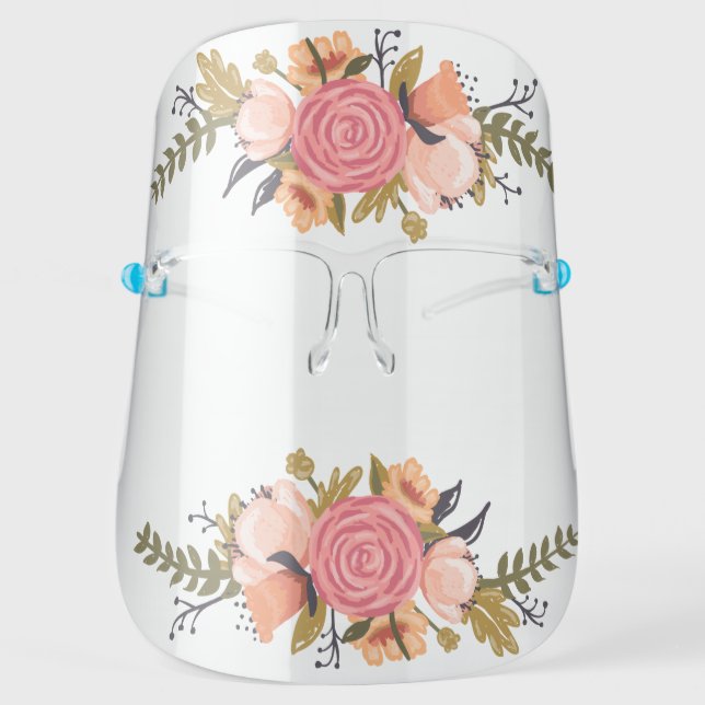 Floral Face Shield (Front)