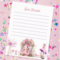 Floral Fairy Magical Birthday Time Capsule Card