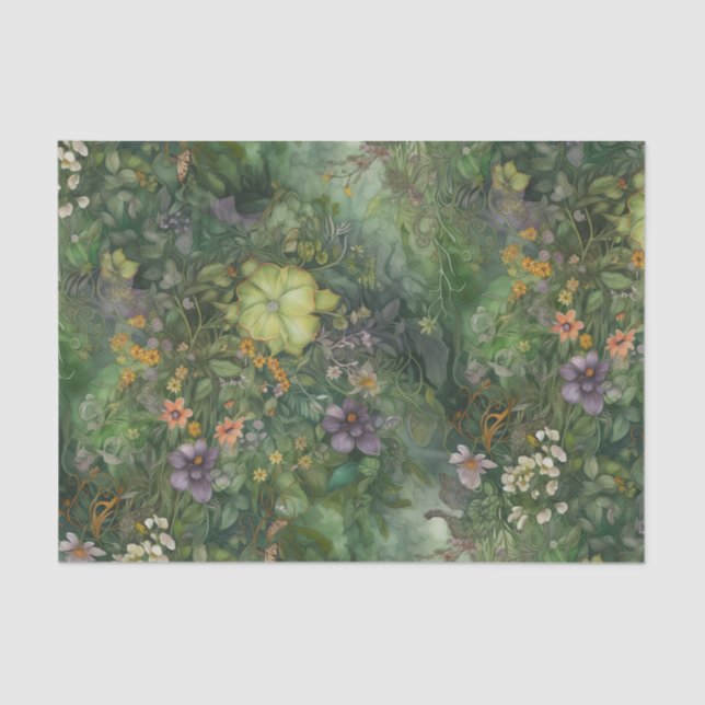 Floral Fairytale Tissue Paper (Front)