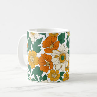 Floral Fall Coffee Mug