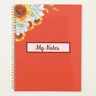 Floral Fall Inspire School Planner