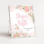 Floral Fall Pumpkin Baby Shower Diaper Raffle Poster<br><div class="desc">Make your event special with this Autumn Baby Shower with our cute and lovely printable Diaper Raffle Sign featuring adorable White Pumpkin theme. Download,  personalize,  and create lasting memories with this perfect touch for your joyous celebration!

BS807</div>