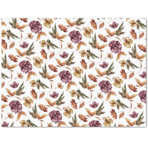 Floral Fall Tissue Paper