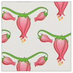 floral fallopian tube flower fabric