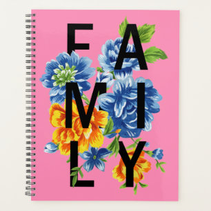 Floral Family Quote Planner