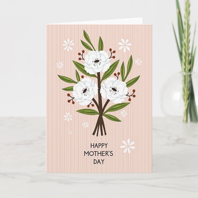 Floral Family Tribute Card (Front)