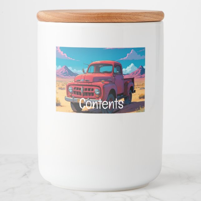 Floral Fancy  Food Label (Front)