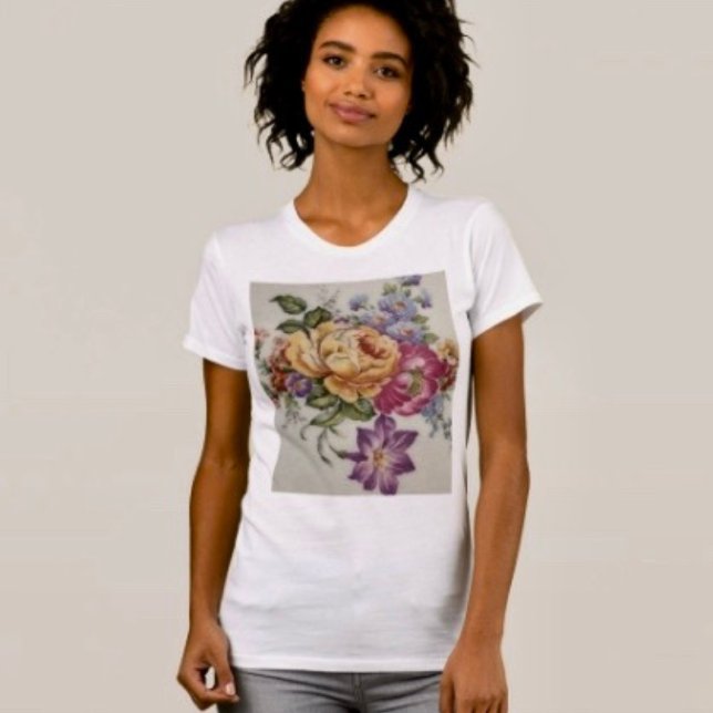 Floral Fancy  T-Shirt (Creator Uploaded)