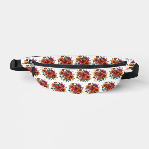 Floral fanny pack