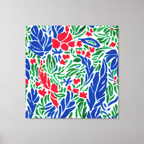  Floral Fantasia Matisses Garden of Dreams Canvas Print