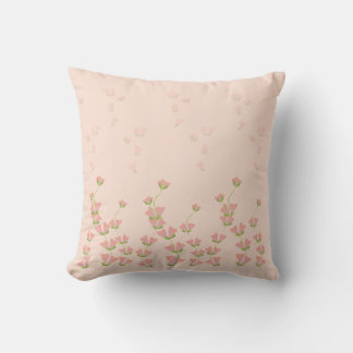 Floral Fantasies Throw Pillow