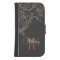 Floral Fantasy Abstract Gray Phone Case