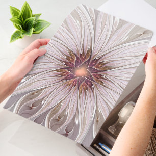 Floral Fantasy, Abstract Modern Pastel Flower Envelope Mailers