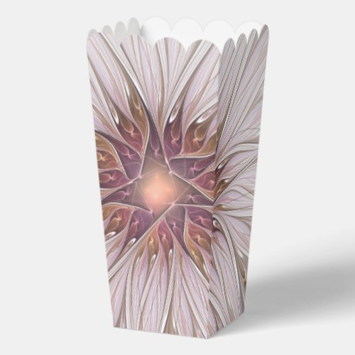 Floral Fantasy, Abstract Modern Pastel Flower Favor Boxes