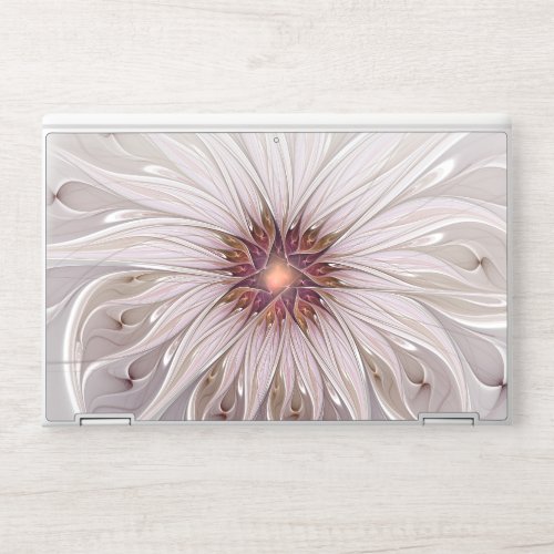 Floral Fantasy Abstract Modern Pastel Flower HP Laptop Skin