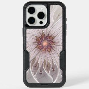 Floral Fantasy, Abstract Modern Pastel Flower iPhone 15 Pro Max Case