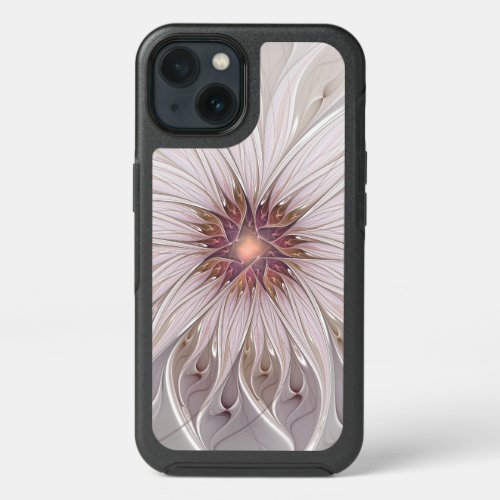 Floral Fantasy Abstract Modern Pastel Flower iPhone 13 Case