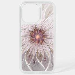 Floral Fantasy, Abstract Modern Pastel Flower iPhone 15 Pro Max Case