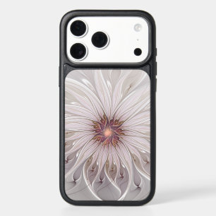 Floral Fantasy, Abstract Modern Pastel Flower iPhone 17 Pro Max Case
