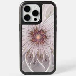 Floral Fantasy, Abstract Modern Pastel Flower iPhone 15 Pro Max Case
