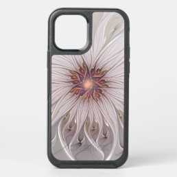 Floral Fantasy, Abstract Modern Pastel Flower OtterBox Symmetry iPhone 12 Case