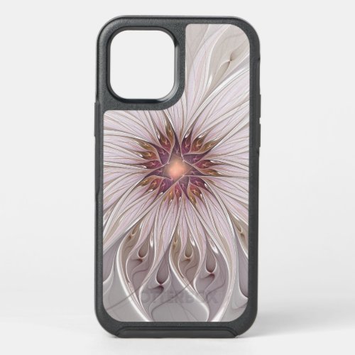 Floral Fantasy Abstract Modern Pastel Flower OtterBox Symmetry iPhone 12 Case