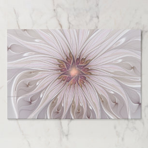 Floral Fantasy, Abstract Modern Pastel Flower Paper Pad