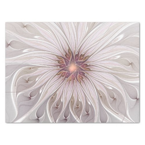 Floral Fantasy Abstract Modern Pastel Flower Tissue Paper