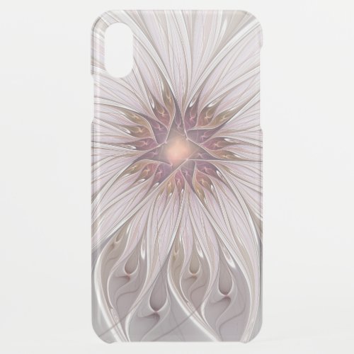 Floral Fantasy Abstract Modern Pastel Flower iPhone XS Max Case