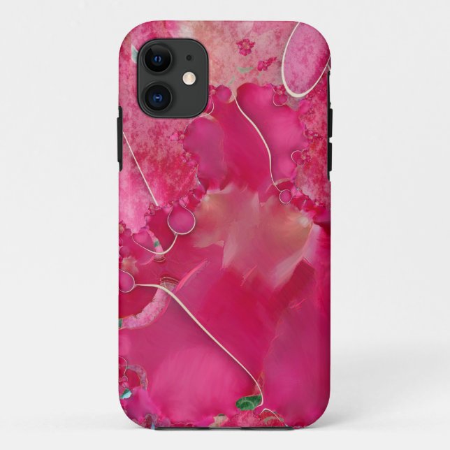 Floral Fantasy Case-Mate iPhone Case (Back)