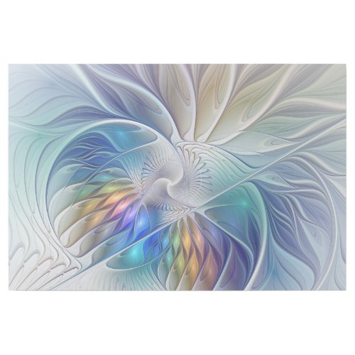 Floral Fantasy Colorful Abstract Fractal Flower Gallery Wrap