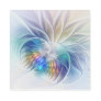 Floral Fantasy, Colorful Abstract Fractal Flower Metal Print