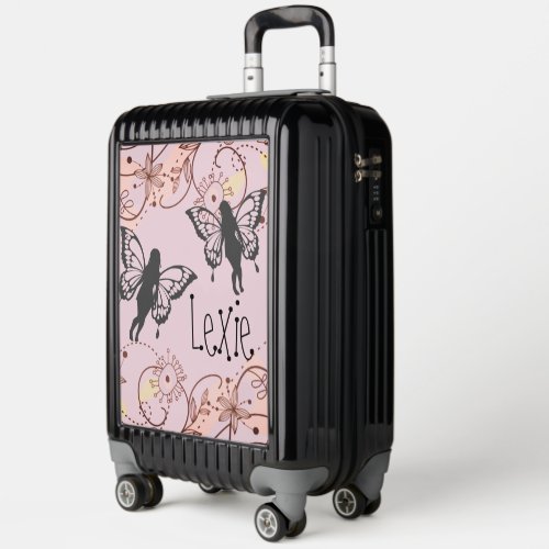 Floral Fantasy Fairies   Luggage