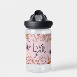 Floral Fantasy Fairies Water Bottle