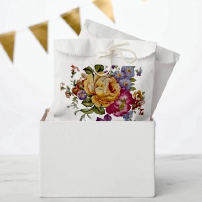 Floral Fantasy  Favor Bag (Creator Uploaded)