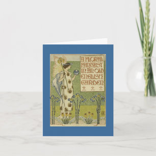 Floral Fantasy Greeting Card