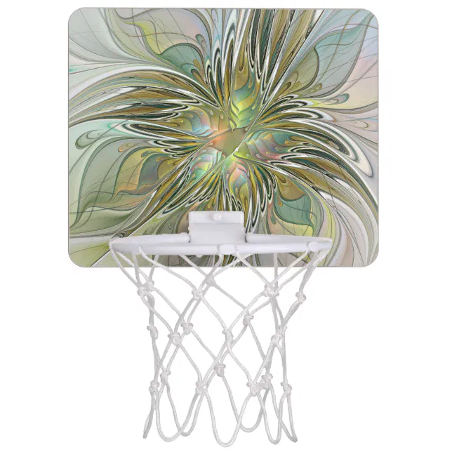 Fantasy Basketball Hoop With A Mystical Aura In Absurd Place Illustration Generative Ai Cool Image279609374