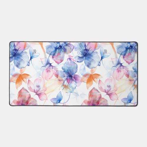 Floral Fantasy Mouse Pad and Desk Mat