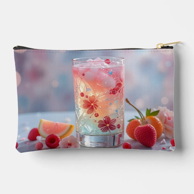 Floral Fantasy Refreshment Accessory Pouch (Back)