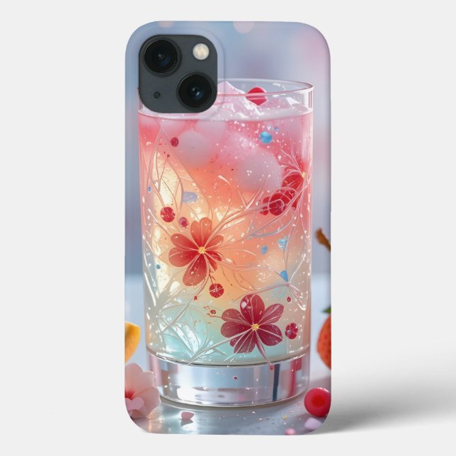 Floral Fantasy Refreshment Case-Mate iPhone Case (Back)