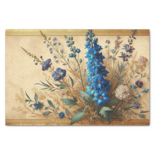 Floral Fauna Decoupage Tissue paper