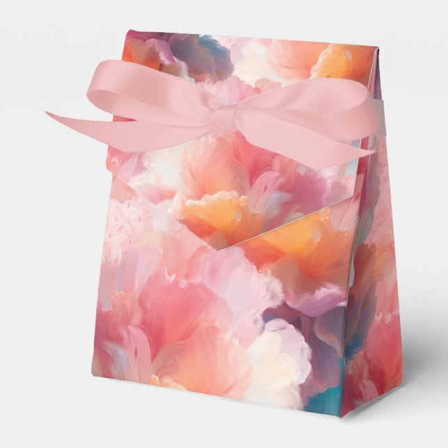 Floral Favor Box (Front Side)