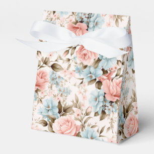 Floral Favor Treat Box