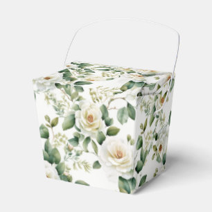 Floral Favor Treat Box