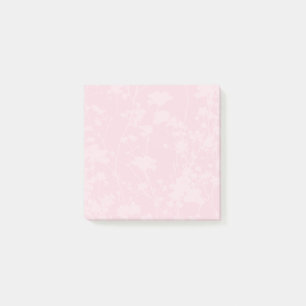 Floral Field (Blush Pink) Post-it Notes