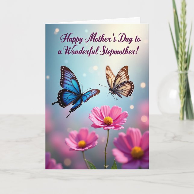 Floral Field Mothers Day Card (Front)