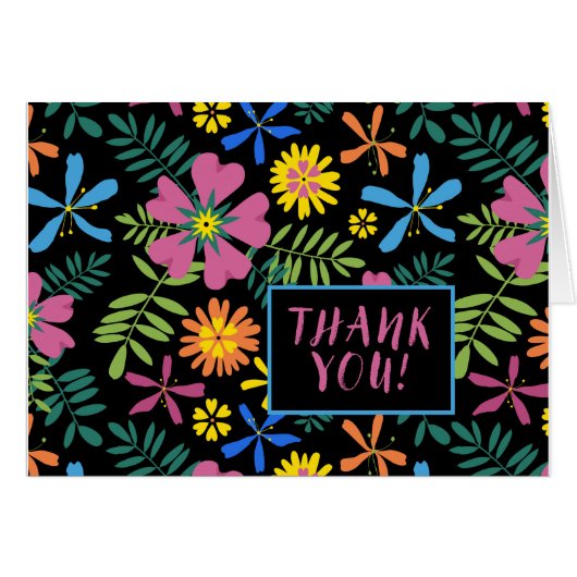 Floral Fiesta Cards (Front Horizontal)