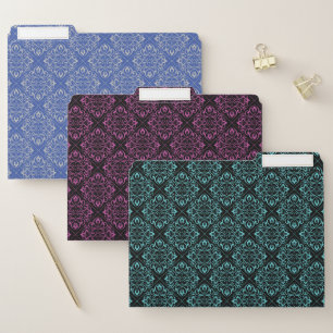 Floral File Folders